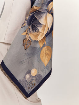 Палантин в составе шерсть и кашемир