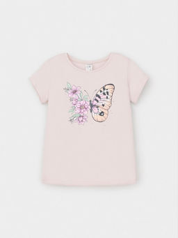 КР 302715-1/розовый к553 фуфайка (футболка) для дев