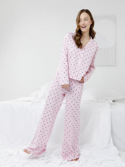 МП 20254/розовый Н255 пижама жен