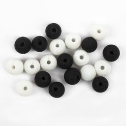 Бусина стеклянная Zlatka LVBD-01 6 мм 5 х 20 шт в пакете с картонным еврослотом №01 ассорти