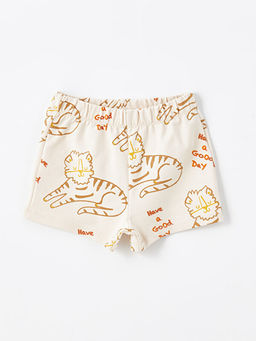 Beli Lastikli Bask?l? Erkek Bebek ?ort