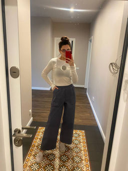 Брюки 4835 бежевый - Soda фото 9