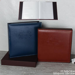 Фотоальбом 500 фото 10x15 / 30-518 /уп 16/кожзам - Галеонтрейд фото 5