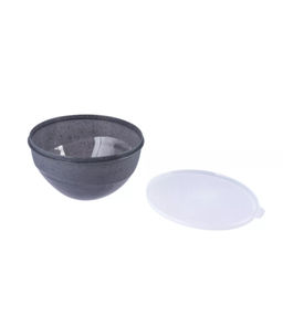 Миска 2л с крышкой Granite серый - Полимербыт фото 4