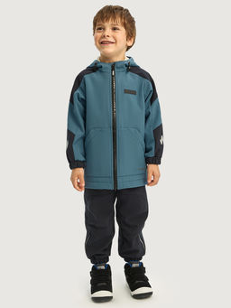 Ветровка 4л15326 деним/черный