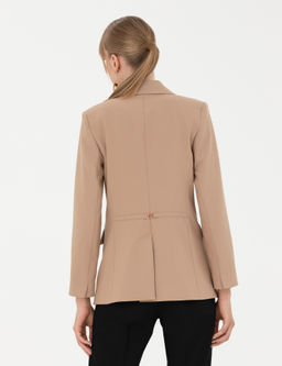 Bej Slim Fit Ceket - Pierre cardin фото 5