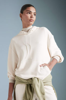 DeFactoFit Oversize Genis Kal?p Premium Kapusonlu Kanguru Cepli Sporcu Sweatshirt  фото 3