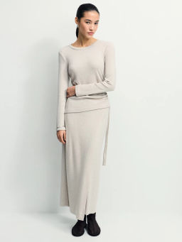 Джемпер из вискозы с асимметрией / Zarina