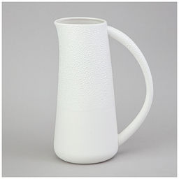 ВАЗА КОЛЛЕКЦИЯ ЖЕМЧУЖИНА 18,2*11,5*25,3СМ ЦВЕТ: БЕЛЫЙ