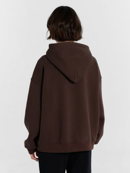 Худи женское коричневое шоколадное мартини 122981 - Mark formelle фото 4