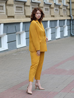 Костюм МИРАНДА горчичный - Almond фото 7