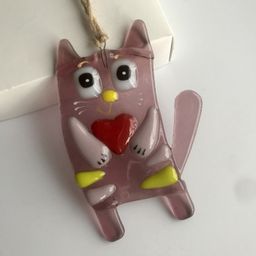 Сувенир Кот с сердцем - Стрекоза фото 3