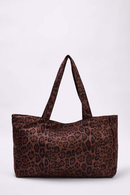 Kahverengi Leopar Desenli Maksi Tote Kad?n Maksi Boy Omuz Cantas? TAKAW26OC00093 - Trendyolmilla фото 3