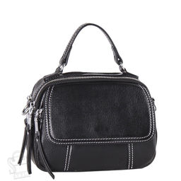 Сумка женская кожаная 8717VG black Vitelli Grassi в Новосибирске