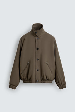 QUILTED 100% WOOL JACKET AARON LEVINE X ZARA фото 7