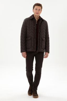 Erkek Koyu Kahverengi Mont - U.s. polo assn фото 4