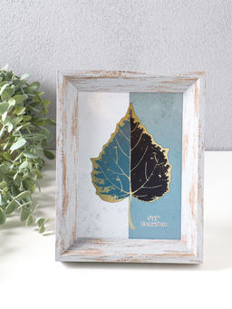 Фоторамка для фото 13×18 см «Прованс», пластик, серо-голубой, 21.7×16.8×3 см