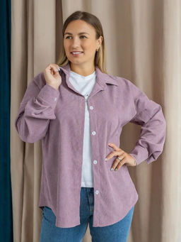 Рубашка женская вельвет РЖМ-01