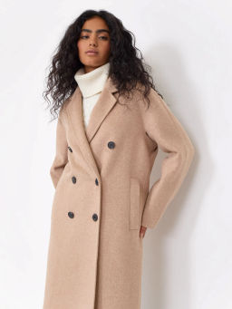 Пальто прямого кроя  R080 - Emka фото 8