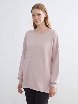 Bisiklet Yaka Kad?n Triko Kazak