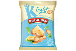 Цена за 5 шт.Кириешки Light, сухарики со вкусом сливочного сыра, 33 г