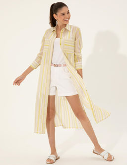 F_st_k Ye_ili Comfort Fit G_mlek Elbise