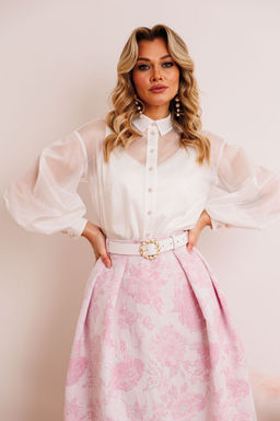 Костюм Мода Юрс 2880-Р розовый цветы