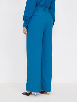 Брюки широкого кроя D310/ranch - Emka фото 4