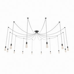 Светильник BayerLux «Паук»,14×40 Вт, E27, чёрный