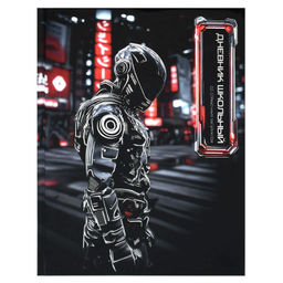 Дневник школьный арт. 72755 ГОНЩИК В ШЛЕМЕ / твёрдый переплёт, А5+, 48 л., тиснение фольгой, глянцев