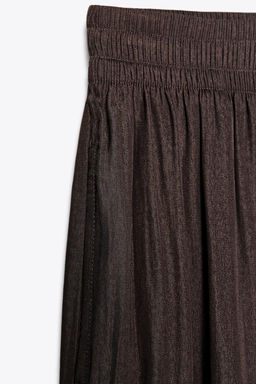 WIDE FLOWING TROUSERS - Zara фото 11