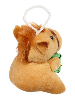 Цена за 2 шт. Мягкая игрушка Лошадка с подарком, 7 см МИКС