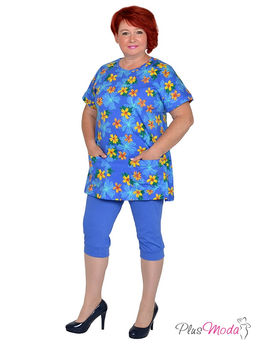 Туника Модель №1659 размеры 44-84 - Plusmoda фото 5