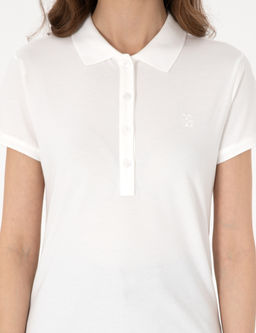 Beyaz Regular Fit Ti__rt