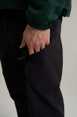 Брюки карго текстильные Черный CITY PANTS BAR Woven Track Pants - Anta фото 10