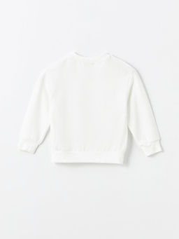 Bisiklet Yaka Basic Uzun Kollu K?z ?ocuk Sweatshirt - Waikiki фото 2