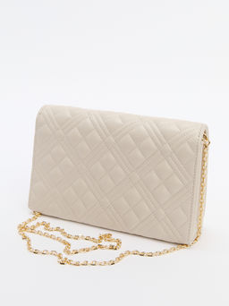 Клатч LOVE MOSCHINO SMART DAILY BAG Артикул 2935244, светло-бежевый  фото 11
