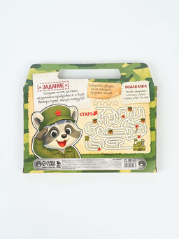 Подарочный набор, ежедневник А5, магнитные закладки, ручка Отважному защитнику - Artfox фото 10