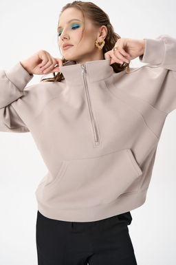 Свитшот Деми (бежевый) - Эльза фото 3