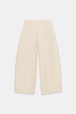 PANTAL?N BARREL BAJO AJUSTABLE / Crudo - Zara фото 3
