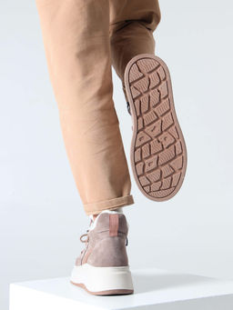 Ботинки 229.windybe. Капучино замша/Мех