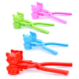 Формочка для лепки из снега Котик цвет в ассортименте, в сетке