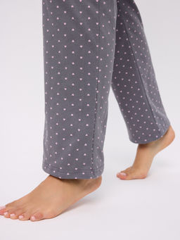 Пижама женская из кулирки Today серый - Амадэль фото 5