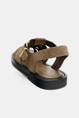 ZAPATO CANGREJERA SERRAJE / Beige - Zara фото 5