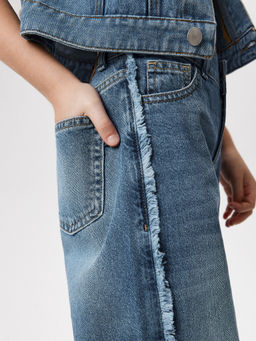 ACOOLA / Джинсы для девочек Ral синий фото 6