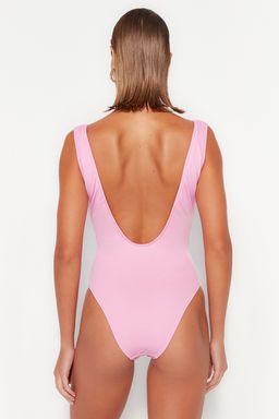 S?klamen Derin Dekolteli Dugumlu Normal Paca Mayo TBESS23MA00364