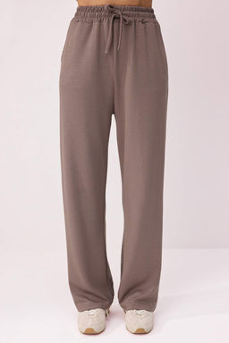 Vizon K?sa Kol Bisiklet Yaka Relaxed/Rahat Kal?p Esnek Orme Alt - Ust Tak?m TWOAW26AU00084