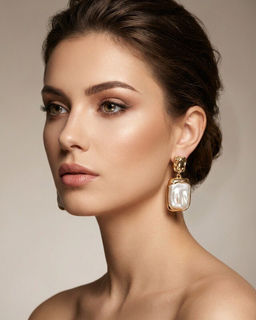 Стильные серьги