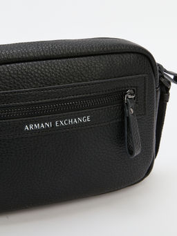 Мужская сумка через плечо ARMANI EXCHANGE Артикул 4081477, черный  фото 2