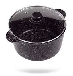 Кастрюля 3 литра, черная